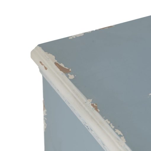 Comoda Cinza Azul Madeira 92 X 46 X 81 Cm - Image 4