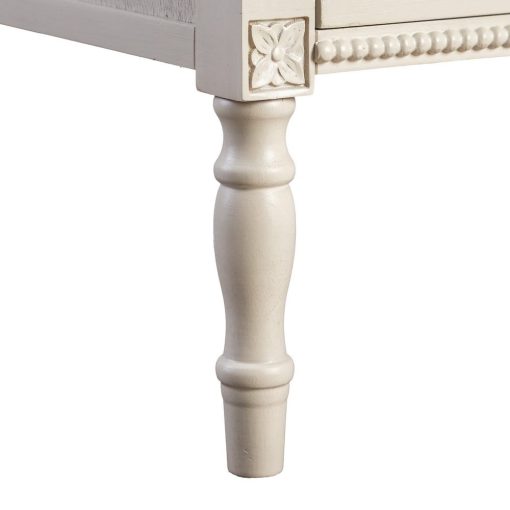 Comoda Cinza Brilhante Mdf- 75 X 33 X 75 Cm - Image 5