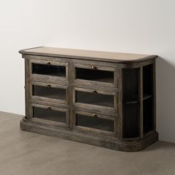 Cómoda Mármore/Madeira Cozinha 155 X 51 X 88 Cm