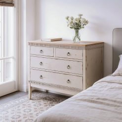 Alternative view of Cómoda Natural-Crema Madera 115 X 45 X 90 Cm