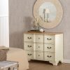 Comoda Natural-Creme Madeira 100 X 45 X 80 Cm