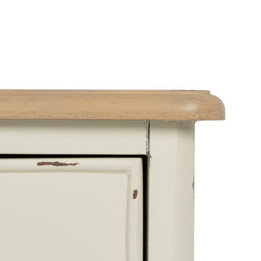 Comoda Natural-Creme Madeira 100 X 45 X 80 Cm - Image 3