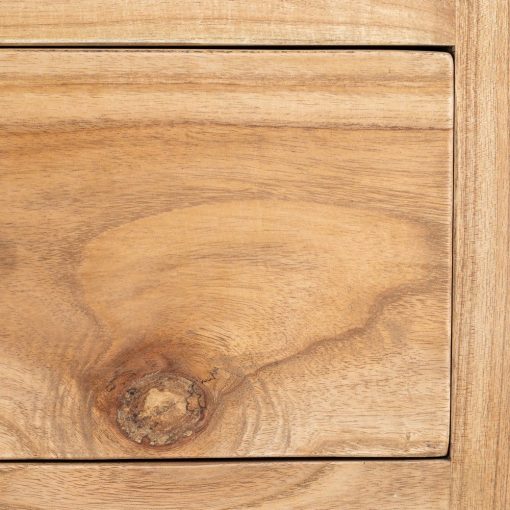 Comoda Natural Mindi Madeira Quarto 90 X 40 X 85 Cm - Image 7