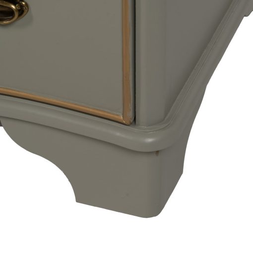Comoda Taupe Old Madeira 100 X 50 X 80 Cm - Image 6