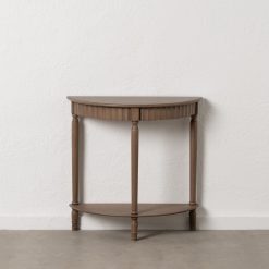 Alternative view of Consola Castanho Mdf-Madeira 71 X 30 X 71 Cm