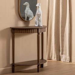 Consola Castanho Mdf-Madeira 71 X 30 X 71 Cm