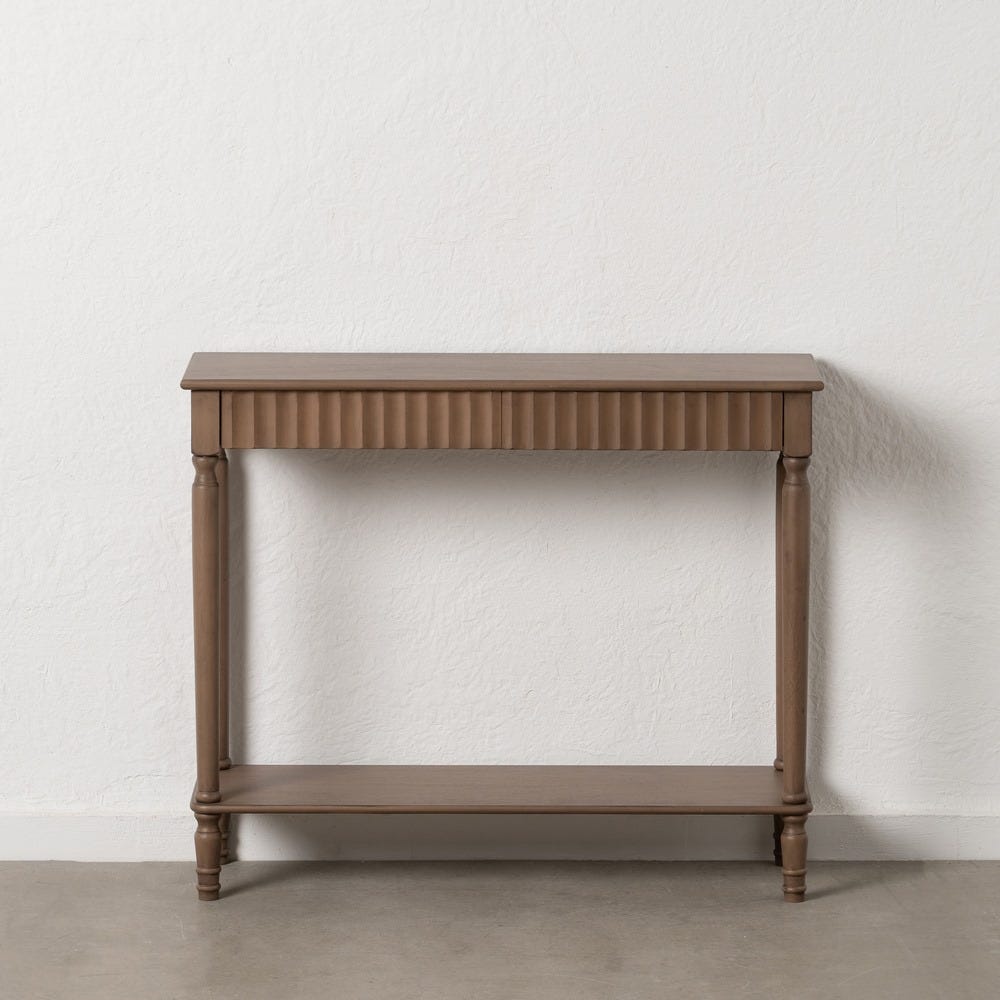 Consola Castanho Mdf-Madeira 90 X 30 X 75 Cm - Image 2