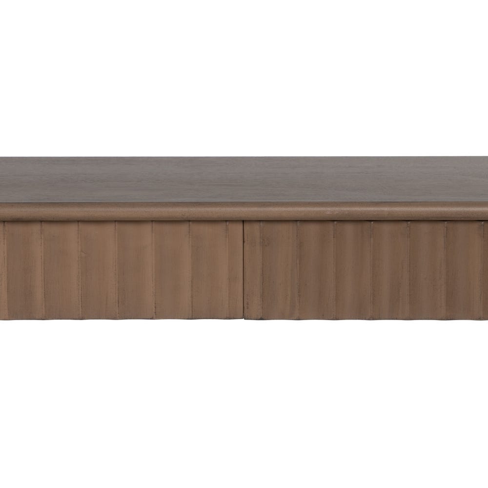 Consola Castanho Mdf-Madeira 90 X 30 X 75 Cm - Image 3