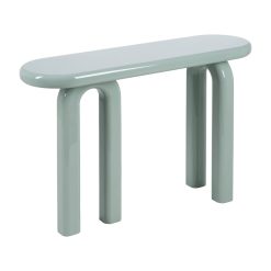 Consola Lacado Verde Mdf- Entrada 120 X 35 X 80 Cm