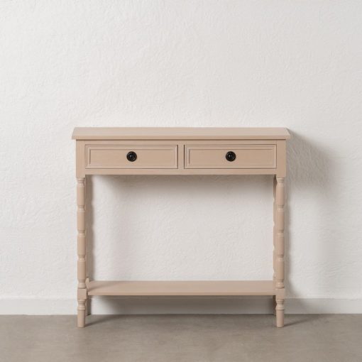 Consola Natural Dmf-Madeira 90 X 30 X 81 Cm - Image 4
