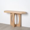 Consola Natural Mdf- Entrada 120 X 35 X 80 Cm