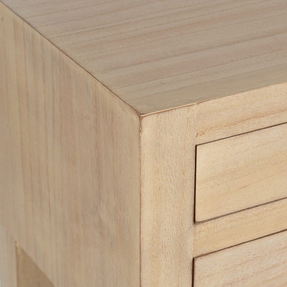 Consola Natural Mdf-Madeira 63 X 26 X 85 Cm - Image 5