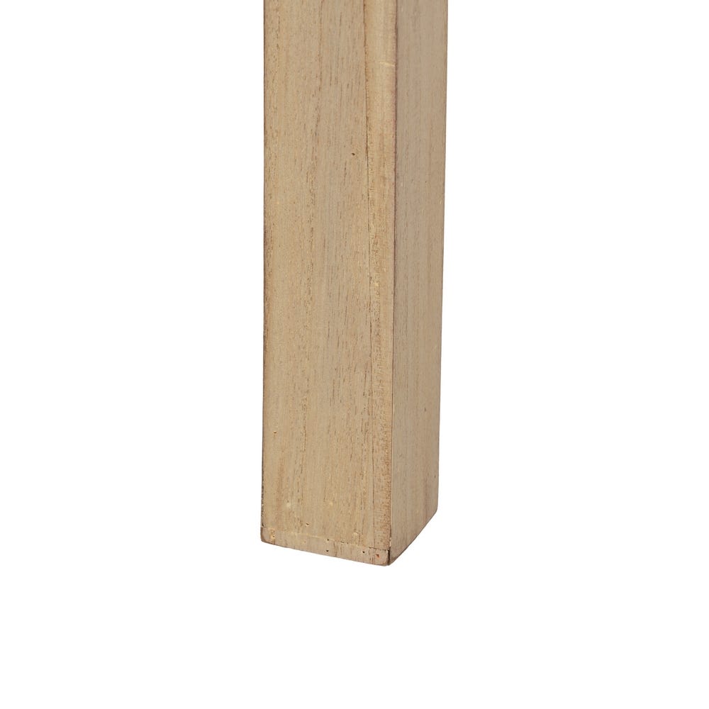 Consola Natural Mdf-Madeira 63 X 26 X 85 Cm - Image 3