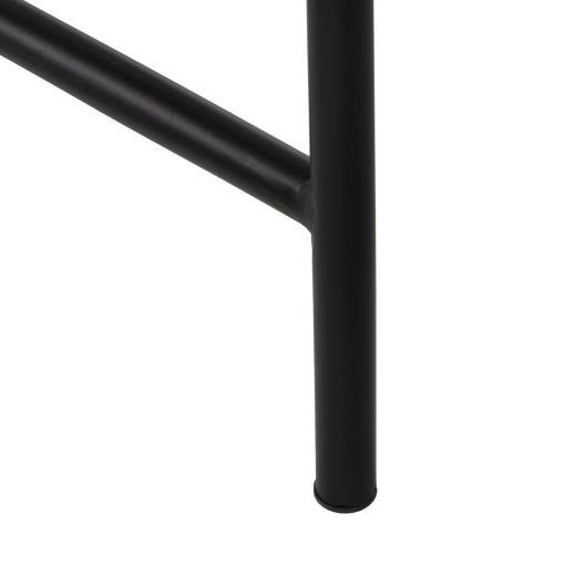 Consola Natural-Preto Mdf-Metal Entrada 98 X 32 X 80,50 Cm - Image 8