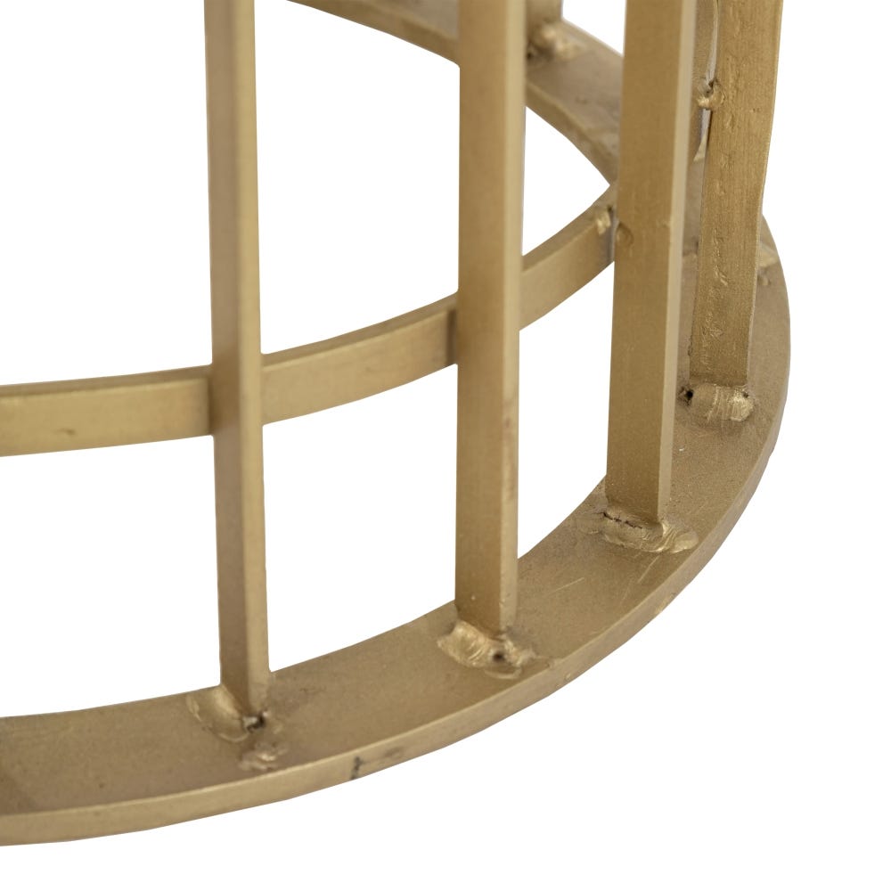 Consola Ouro Metal-Cristal Entrada 107 X 32 X 78 Cm - Image 6