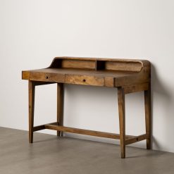 Escrivaninha Natural Madeira Mango 122 X 62 X 90 Cm