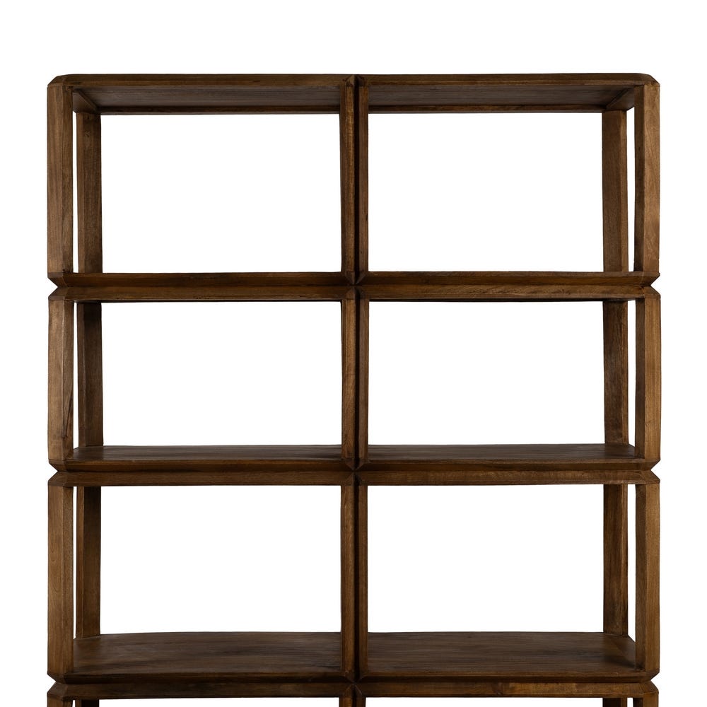 Estantes Castanho Madeira Mango Room 115 X 42 X 195 Cm - Image 3