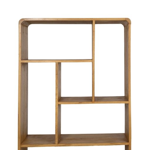 Estantes Natural Mindi Madeira Room 90 X 40 X 150 Cm - Image 3
