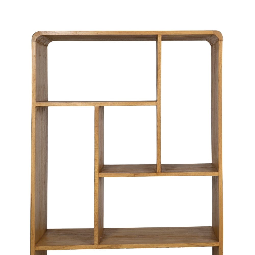 Estantes Natural Mindi Madeira Room 90 X 40 X 150 Cm - Image 3