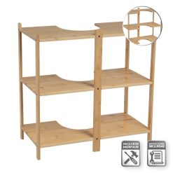 Alternative view of Gabinete De Banheiro Bambu 60 X 30 X 60 Cm