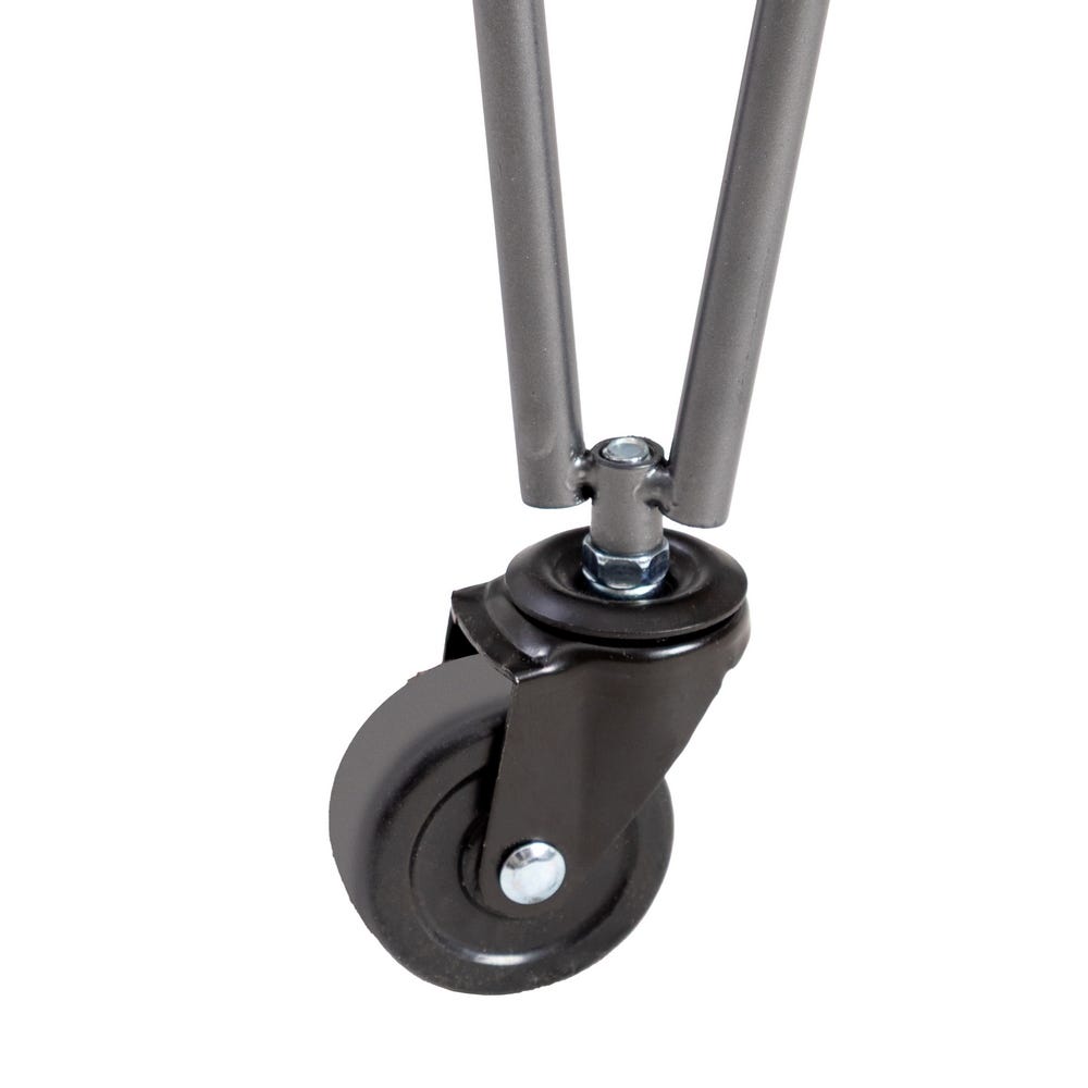 Garçonete Móveis Natural-Preto 50 X 50 X 65 Cm - Image 3