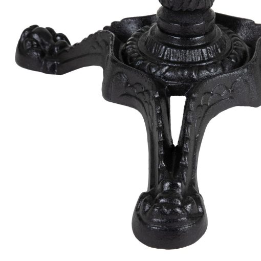 Mesa Auxiliar Branco-Negro Metal-Mármol 70 X 70 X 71 Cm - Image 4