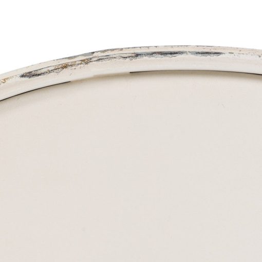 Mesa Auxiliar Creme Metal 70 X 70 X 75 Cm - Image 4
