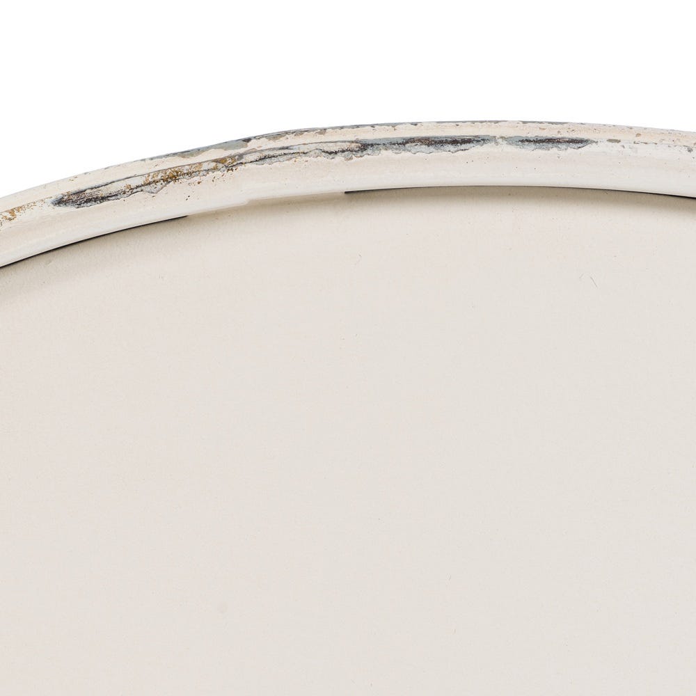 Mesa Auxiliar Creme Metal 70 X 70 X 75 Cm - Image 4