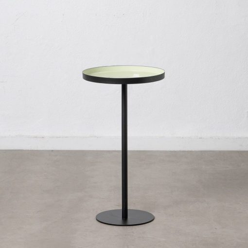 Mesa Auxiliar Negro-Verde Ferro Room 35,50 X 35,50 X 64,50 C - Image 4