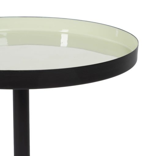 Mesa Auxiliar Negro-Verde Ferro Room 35,50 X 35,50 X 64,50 C - Image 5