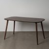 Mesa Castanho Escuro Madeira Mango 145 X 80 X 75 Cm
