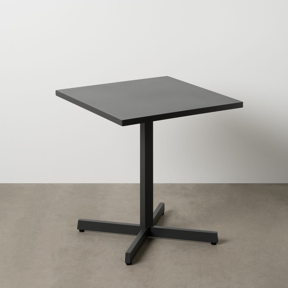 Mesa De Apoio Dobrável Antracite Aço 70 X 70 X 74 Cm - Image 2