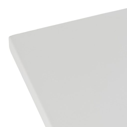 Mesa De Apoio Dobrável Branco Aço 70 X 70 X 74 Cm - Image 3