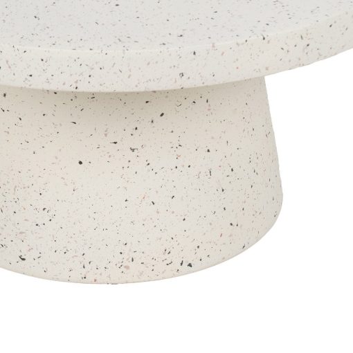 Mesa De Cafe Branco Fibra De Magnésio 80 X 80 X 38 Cm - Image 5