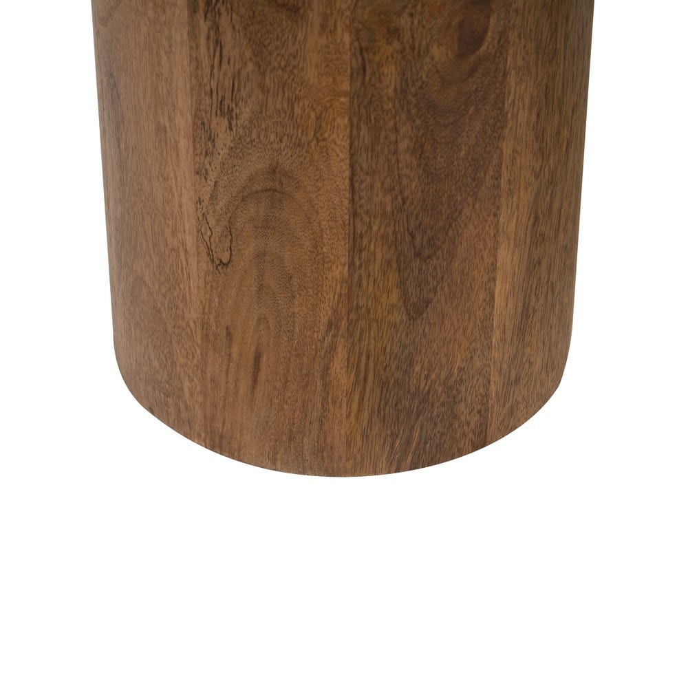 Mesa De Cafe Branco-Natural 135 X 80 X 35 Cm - Image 4