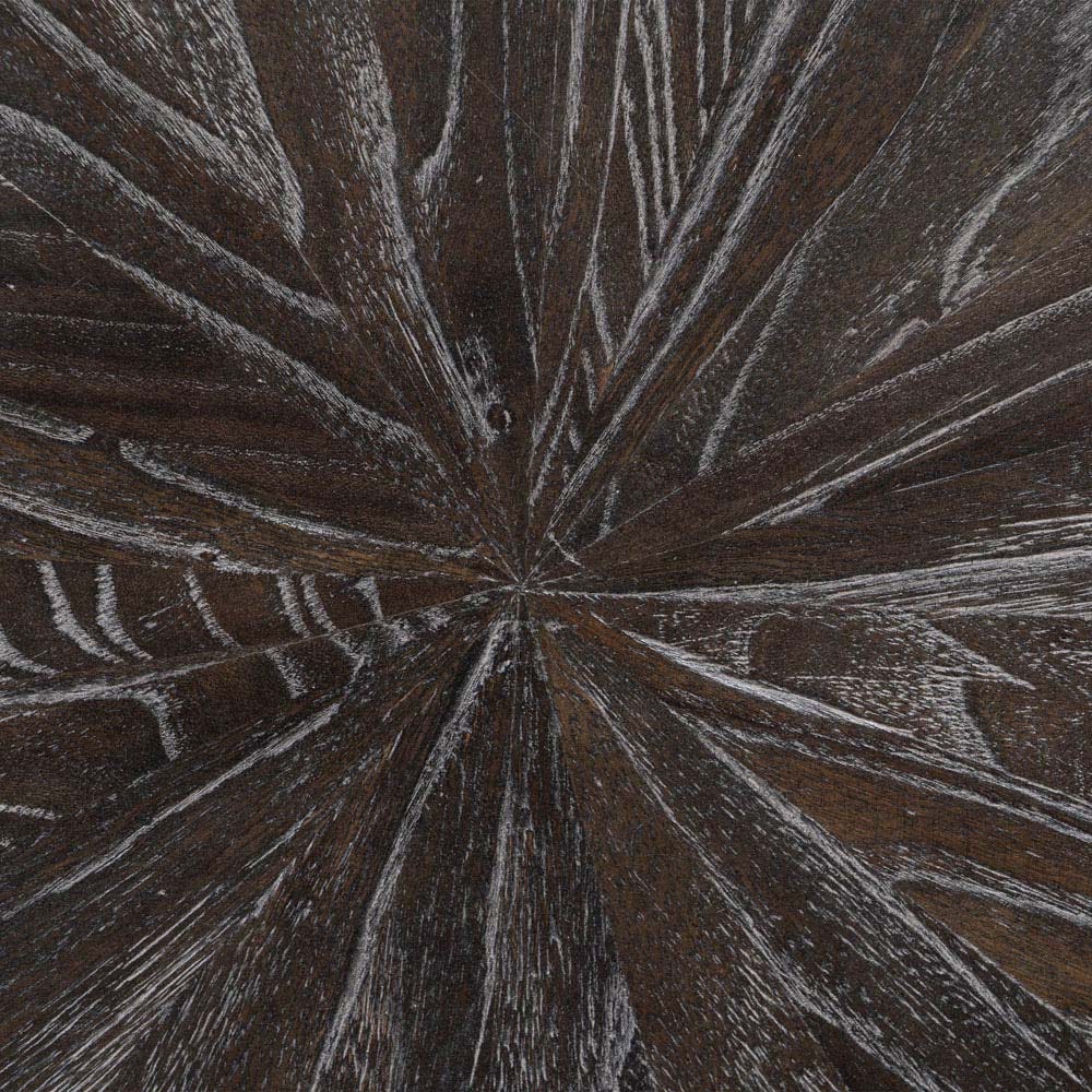 Mesa De Cafe Castanho 90 X 90 X 45 Cm - Image 3