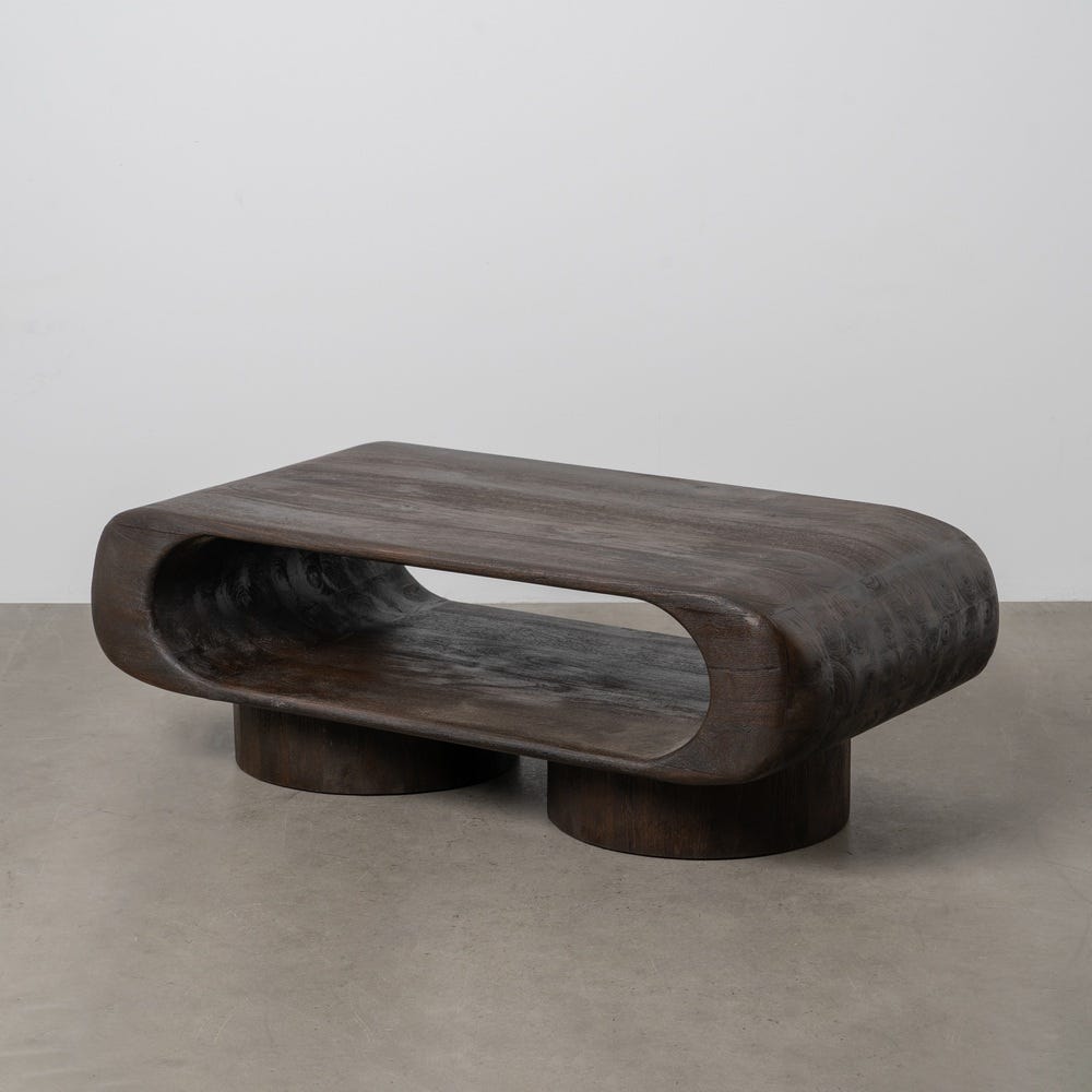 Mesa De Cafe Madeira Mango Room 122 X 61 X 42 Cm - Image 3
