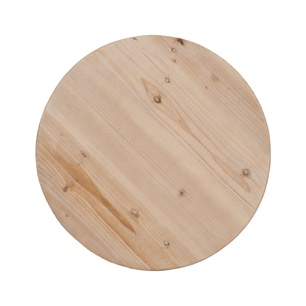 Mesa De Cafe Natural-Branco 60 X 60 X 45 Cm - Image 7