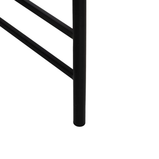 Mesa De Cafe Natural-Preto Madeira-Metal 120 X 69 X 33 Cm - Image 3