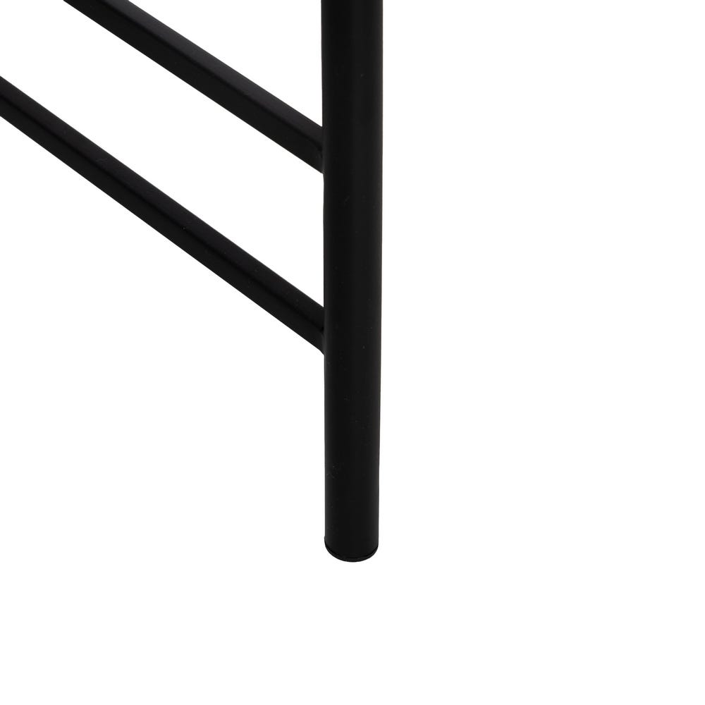 Mesa De Cafe Natural-Preto Madeira-Metal 120 X 69 X 33 Cm - Image 3