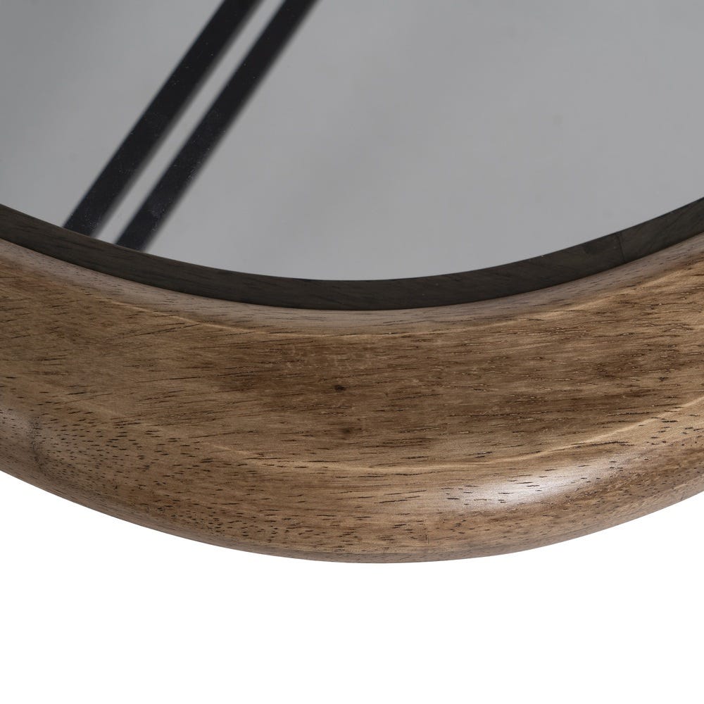 Mesa De Cafe Natural-Preto Madeira-Metal 76 X 81 X 38 Cm - Image 3