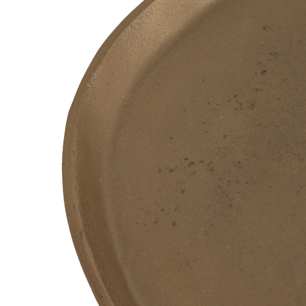 Mesa De Cafe Ouro-Petro Metal Room 61 X 61 X 37 Cm - Image 3