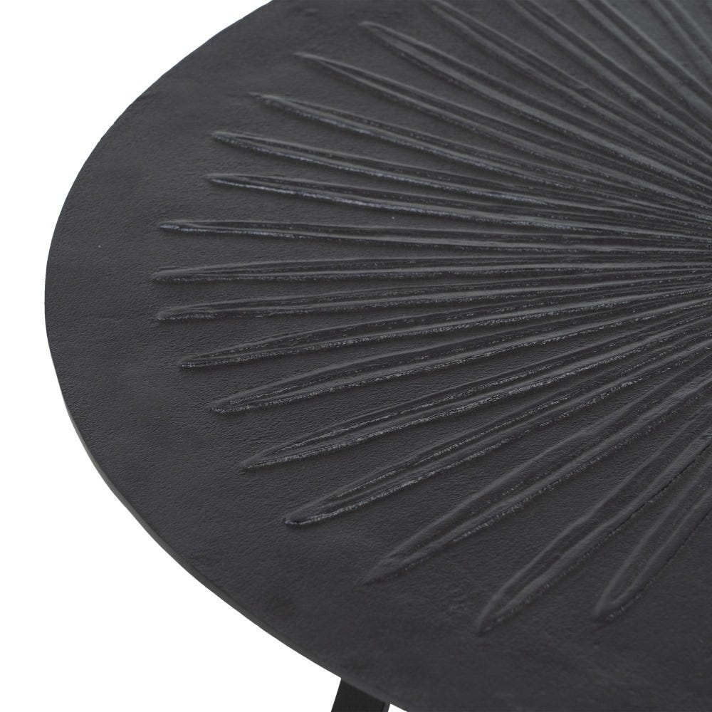 Mesa De Cafe Preto Aluminio/Ferro Room 80 X 80 X 35 Cm - Image 6