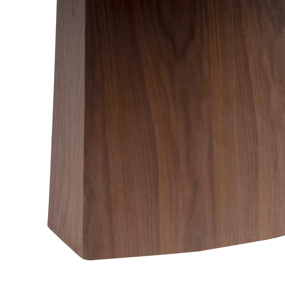 Mesa De Jantar Branco-Castanho Dm-Cerâmica 180 X 90 X 75 Cm - Image 3