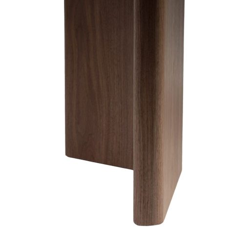 Mesa De Jantar Branco-Castanho Dm-Cerâmica 180 X 90 X 76 Cm - Image 5