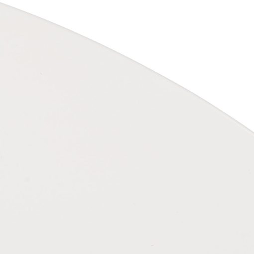 Mesa De Jantar Branco-Natural Mdf-Metal 120 X 120 X 76 Cm - Image 7