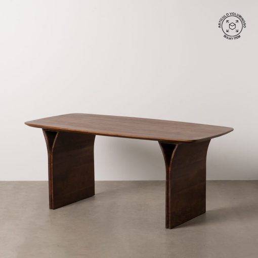 Mesa De Jantar Castanho Madeira De Acácia 180 X 90 X 76 Cm - Image 2