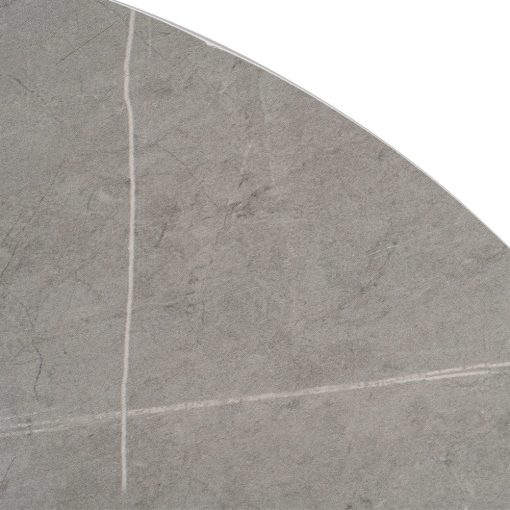 Mesa De Jantar Cinza Pedra Sinterizada 100 X 100 X 75 Cm - Image 5