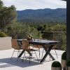 Mesa De Jantar Extensivél Antracite 180 X 100 X 77 Cm