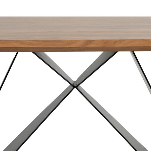 Mesa De Jantar Madeira-Metal Room 170 X 90 X 77 Cm - Image 4